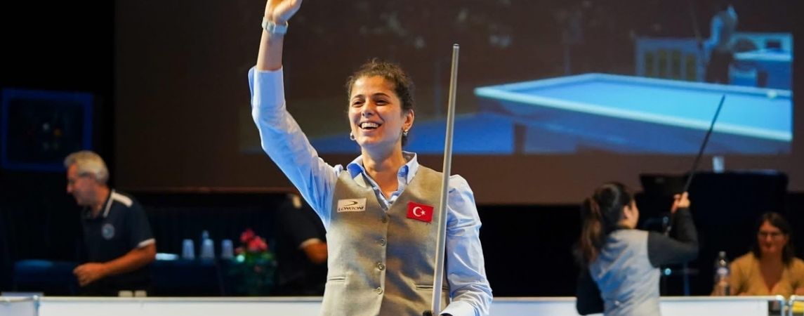 Güzin Müjde Karakaşlı, Kadınlar 3 Bantta Bilardoda Dünya Şampiyonu Olan İlk Türk Sporcu Oldu